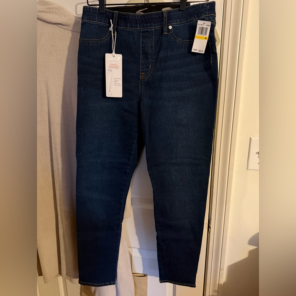 Seven pull on Jean Leggings